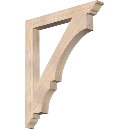 Balboa Traditional Smooth Bracket, Douglas Fir, 3 1/2W X 32D X 38H